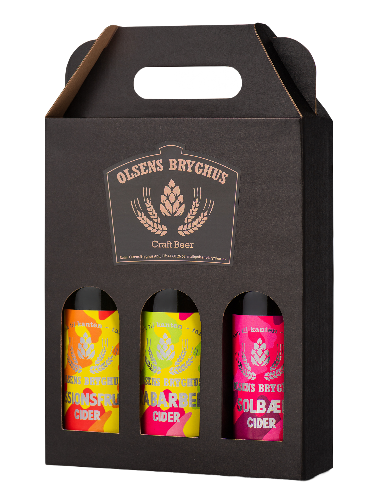 Gaveæske med 3 cider