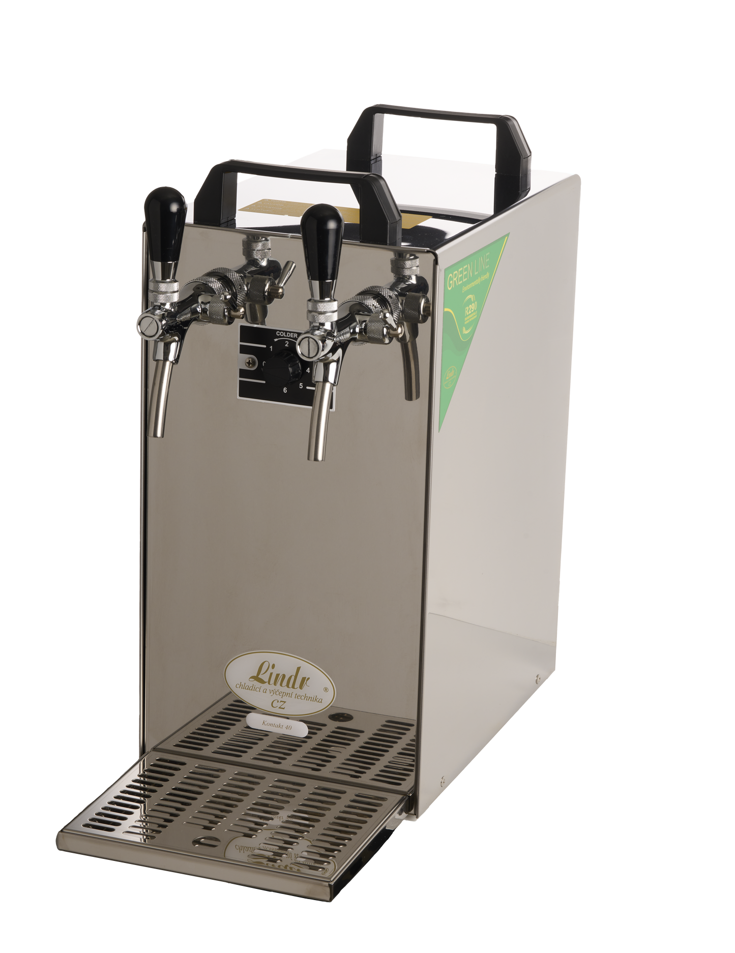 Fadølsanlæg med 2 haner